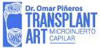 TransplantArt hair transplant clinic logo