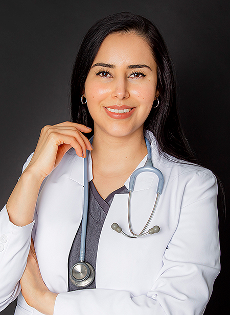 Dra. Abril Elizabeth Cañas Sapien, Bianhi physician
