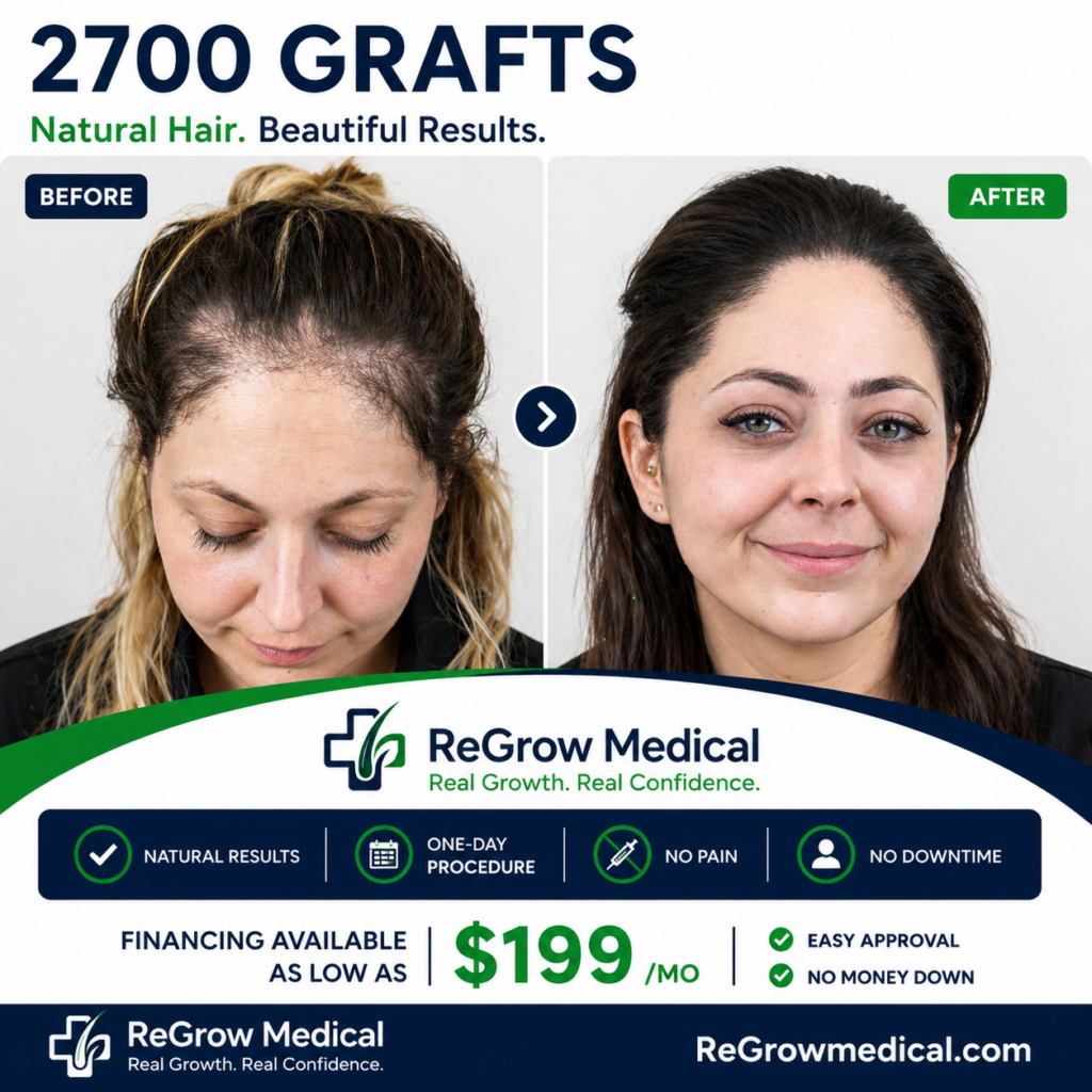 ReGrow Medical – Hair Restoration & Transplants gallery photo